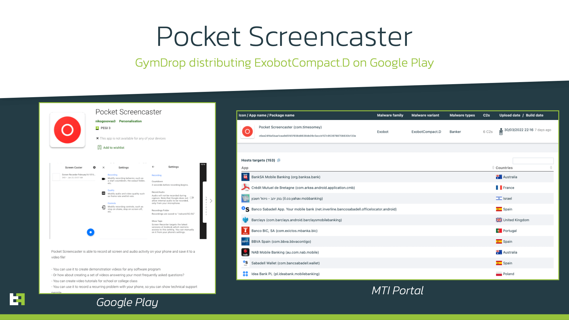 Pocket Sceencaster 活动目标