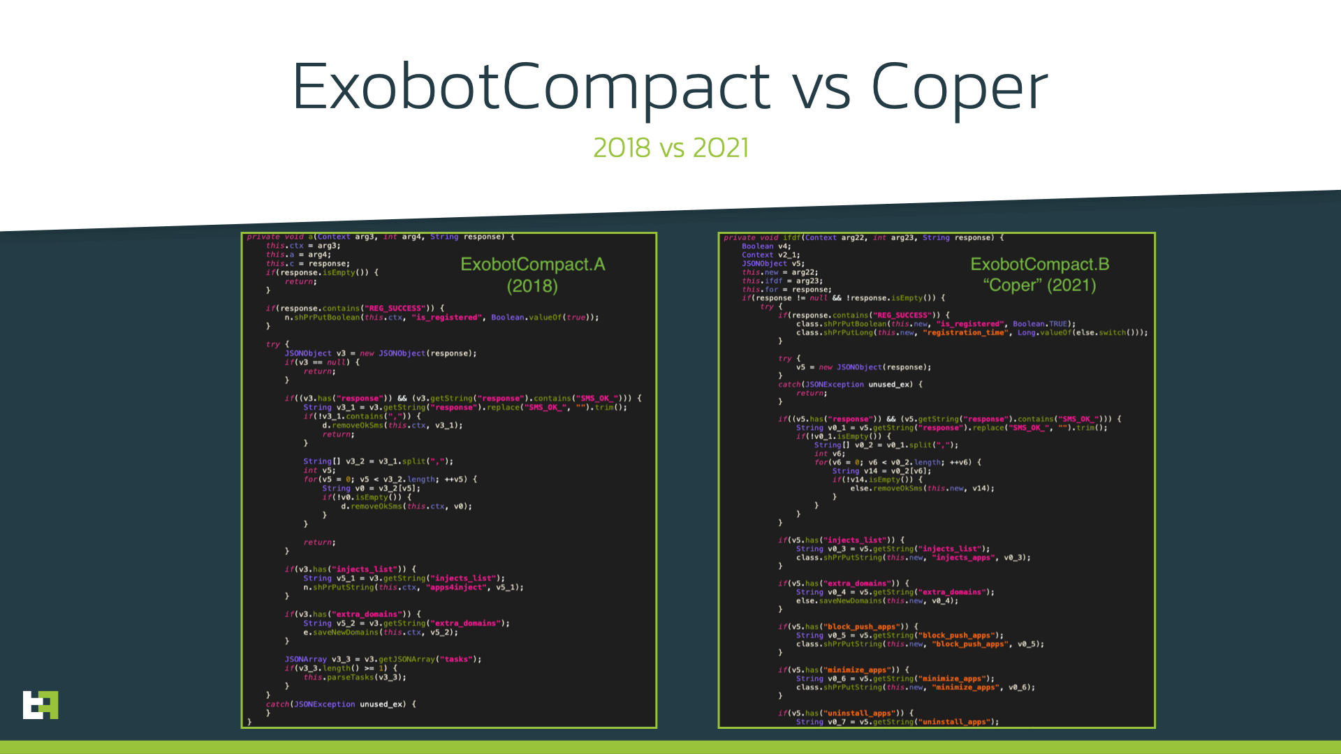 ExobotCompact 和 Coper